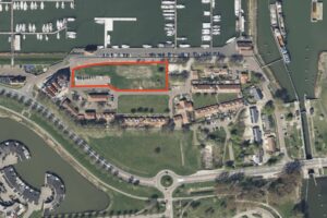 locatie van bouwplan op Werkeiland